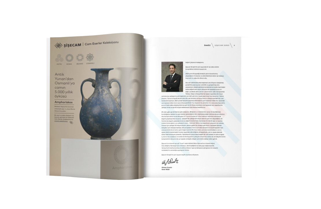The 349th Issue of Şişecam Magazine is Online!