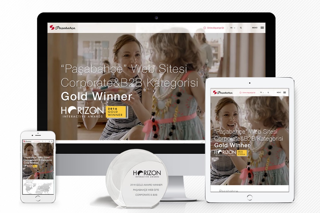 The Horizon Interactive Awards'tan pasabahce.com.tr'ye 