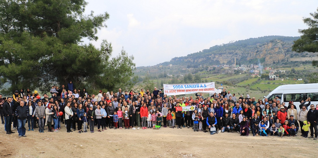 Soda Sanayii’den Mersin’e 14 Yılda 41 Bin 500 Ağaç