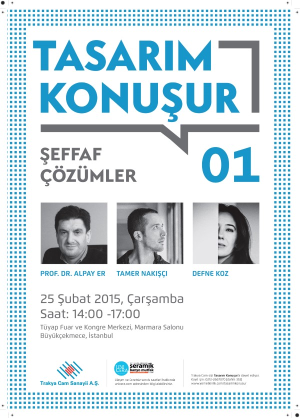 Trakya Cam’dan ‘Tasarım Konuşur 01: Şeffaf Çözümler’ Etkinliği
