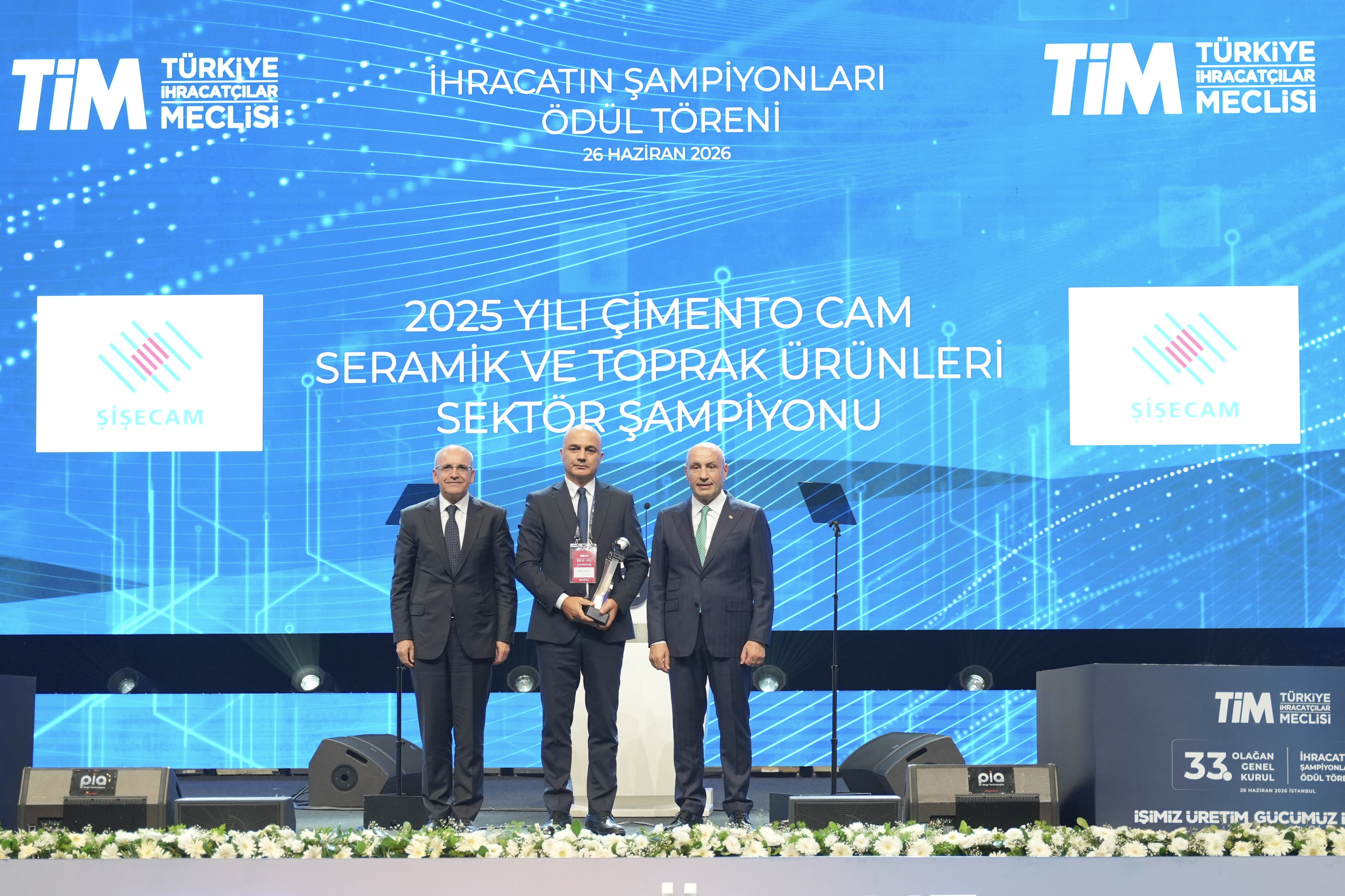 Şişecam “İhracat Şampiyonu” oldu