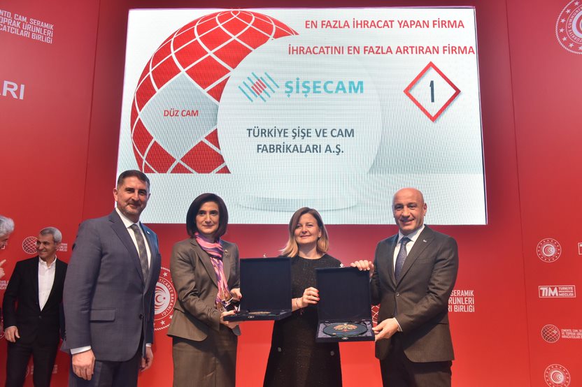 Şişecam 4 Kategoride İhracat Şampiyonu Oldu